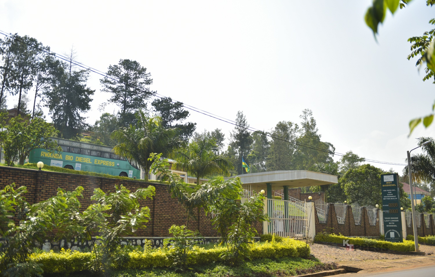 Ikigo cyakoraga uyu mushinga ubu kirinzwe n'abashinzwe umutekano