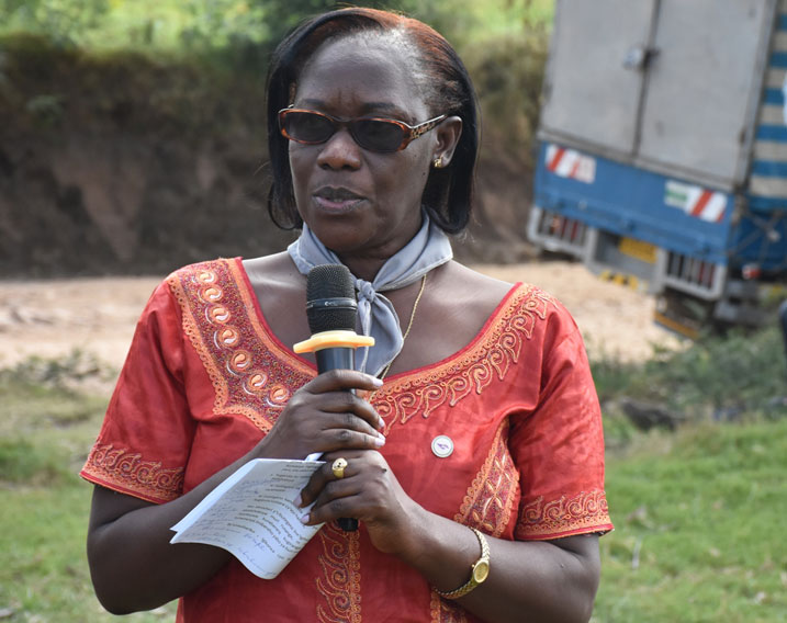 Umunyamabanga wa Leta muri MINALOC, ushinzwe imibereho myiza y'abaturage, Dr. Mukabaramba Alvera yahamagariye Abasesero gukomeza kurangwa n'ubutwari