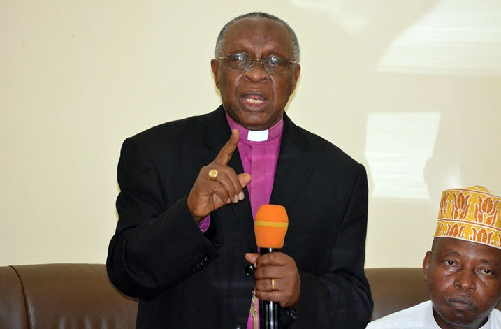 Perezida wa Komisiyo y'Ubumwe n'Ubwiyunge akaba umwe mu bayoboye Itorero ry'Abangirikani mu Rwanda, Musenyeri John Rucyahana