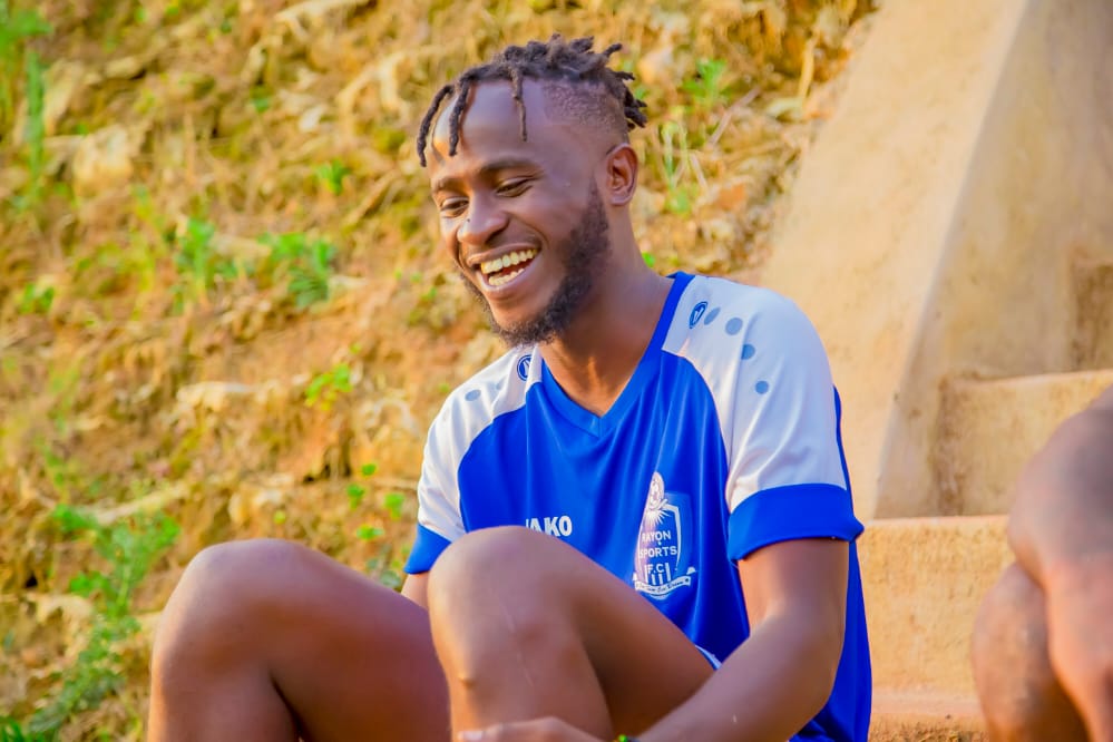Nishimwe Blaise nawe akomeje gukora imyitozo muri Rayon Sports