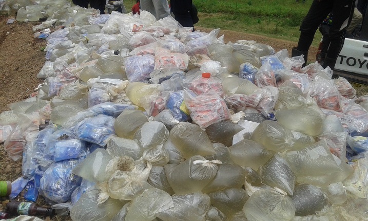 Blue sky na Kanyanga, ni bimwe mu biyobyabwenge byatwitswe