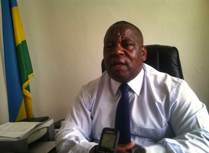 Guverineri Bosenibamwe Aime ari mu biro yatangaje byinshi ku buzima bwe bwa nyuma y