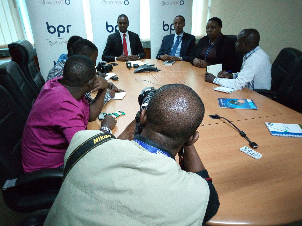 Abakozi ba BPR mu kiganiro n'abanyamakuru 