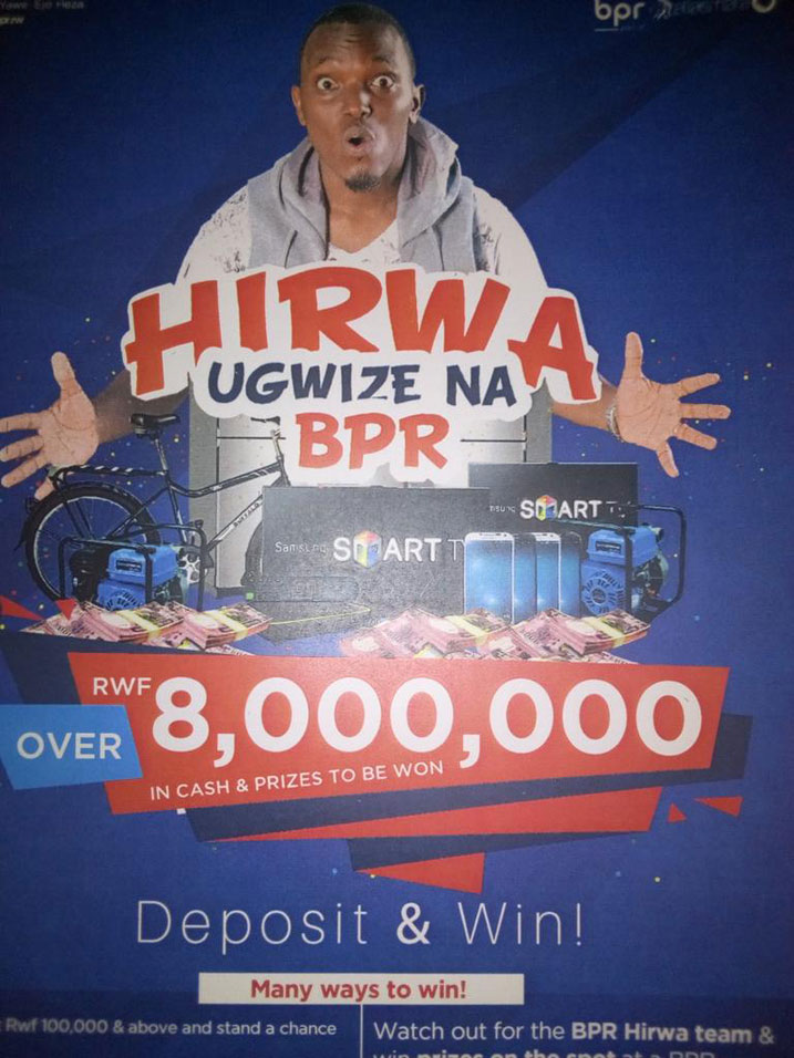 Gahunda ya "Hirwa-Ugwize na BPR” yatangijwe na Banki y'Abaturage 