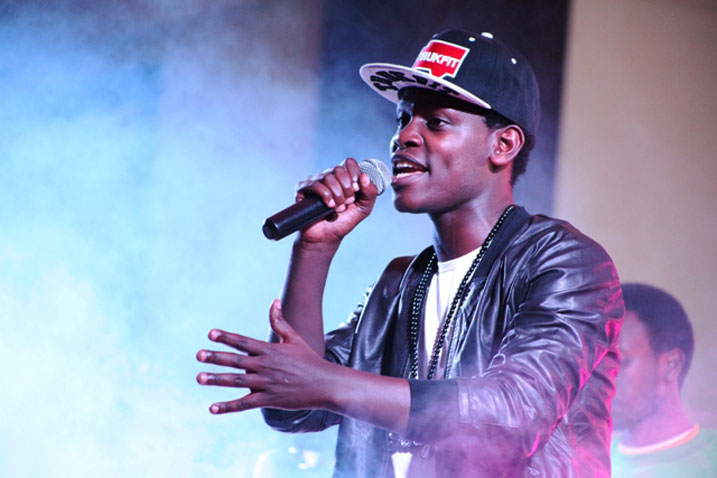 Umuhanzi Bruce Melodie uzwi ku ijwi ry'umwimerere.