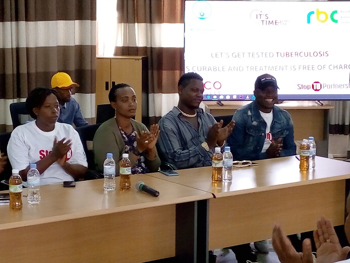 Bruce Melody na Danny Vumbi na bo bitabiriye icyo gikorwa