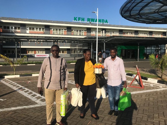 Ubuyobozi bw'Akarere ka Bugesera bwasuye umuturage wako uherutse kwibaruka abana bane