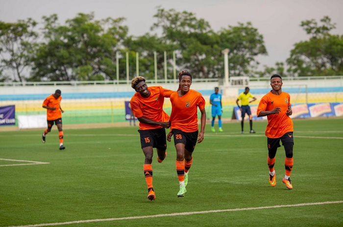 Hoziyana Kennedy nyuma yo gutsinda igitego cya kabiri