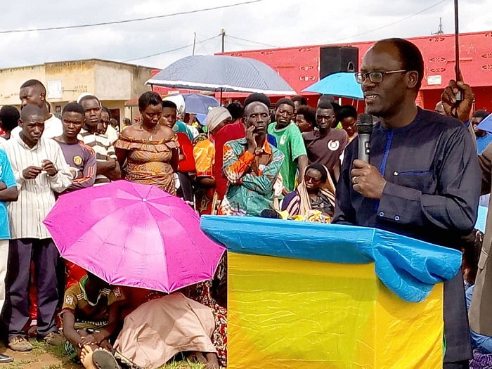 Umunyamabanga Nshingwabikorwa wa Komisiyo y'Ubumwe n'Ubwiyunge, Fidèle Ndayisaba na we yitabiriye umuhango aba bakoze Jenoside basabiyemo imbabazi bakanazihabwa