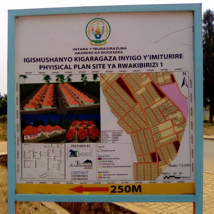 Iyi ni site ya Rwakibirizi I iri gutunganywa