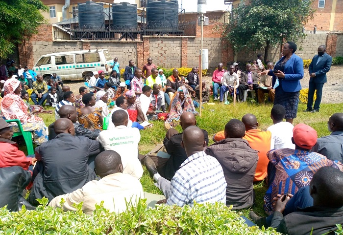 Meya Uwanyirigira avuga ko kwegereza abaturage serivisi z'ubutaka bizagabanya ibibazo by'amakimbirane abushingiyeho