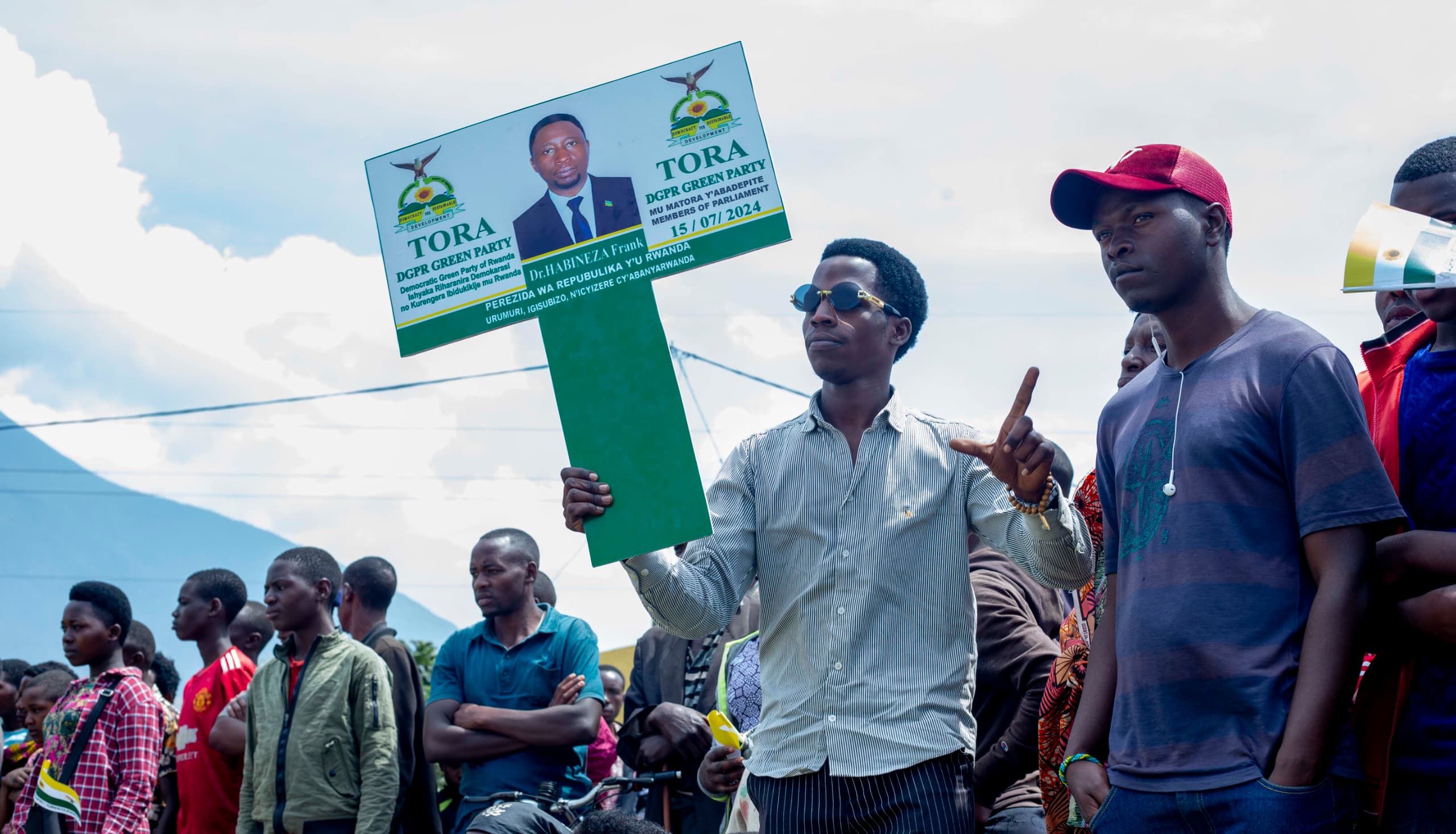 I Burera ni uko bari baje kwakira Dr Habineza