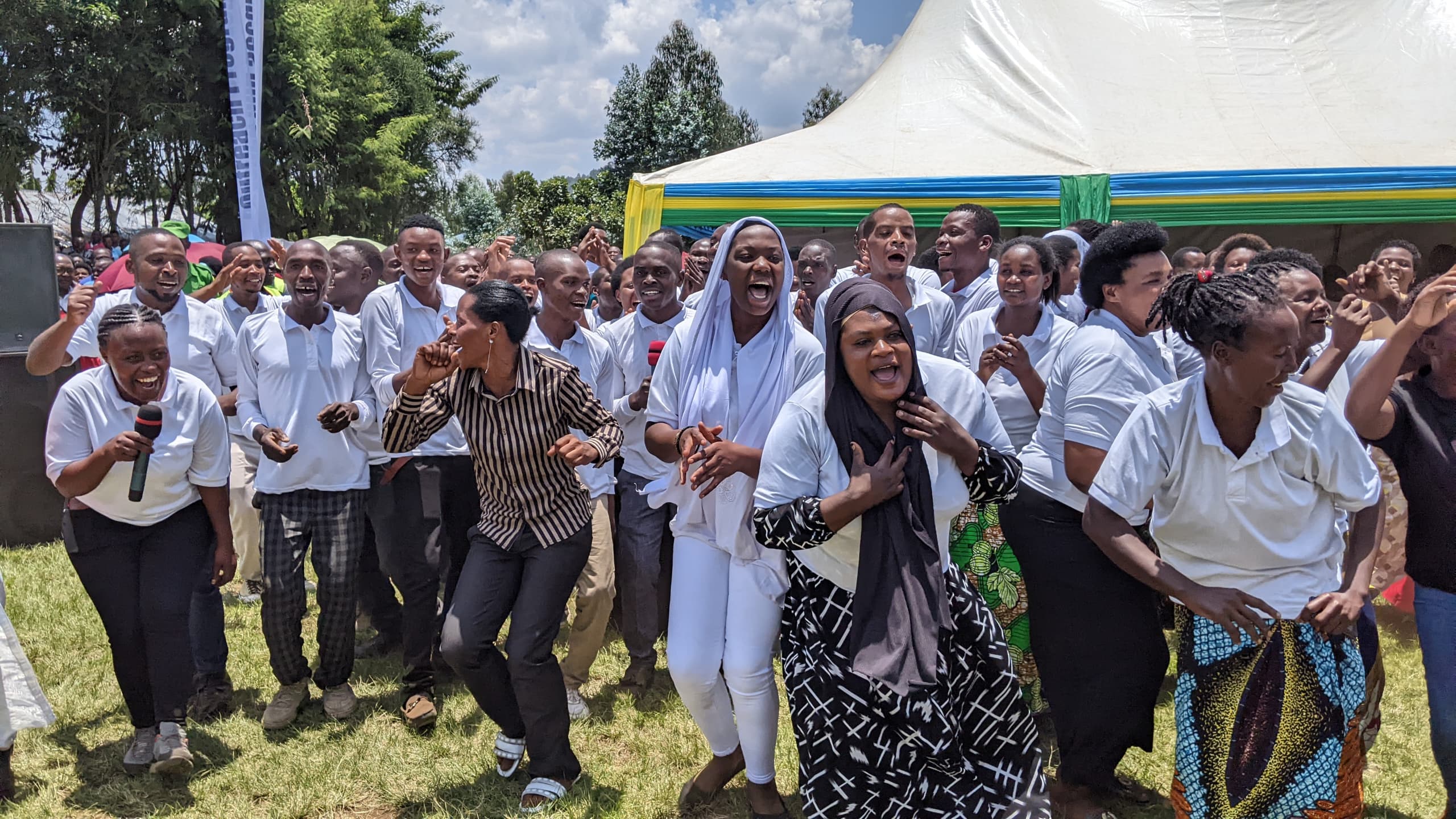 Ibyishimo byari byose ku baturage 