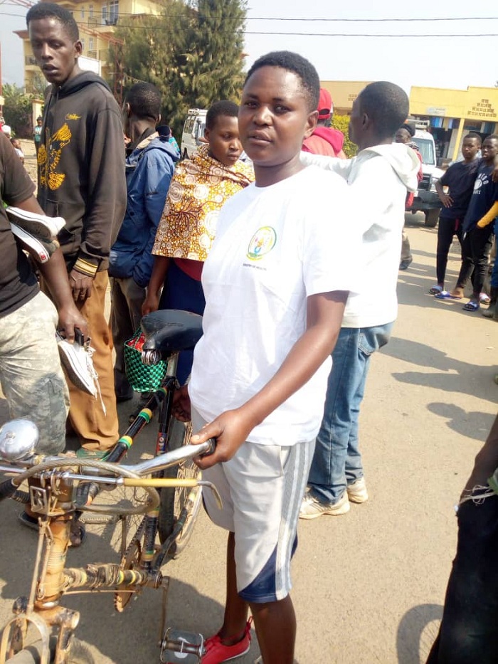 Ntagisanimana Jeannine ni we mukobwa rukumbi wasiganwe umwaka ushize