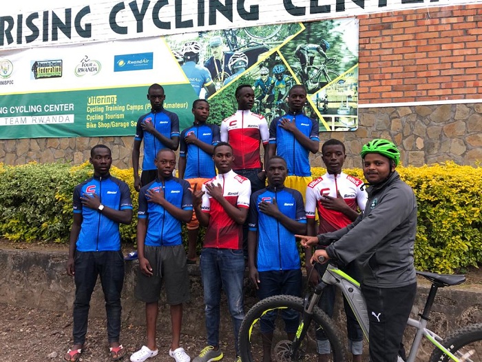 Iyi kipe yiteguye gukina shampiyona y'umukino w'amagare mu Rwanda