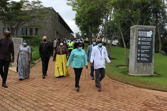 Imirimo yo kwagura ibyo bitaro izaba yarangiye mu mpera za 2022