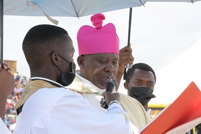 Inka baziherewe mu muhango wo kwimika Musenyeri Papias Musengamana