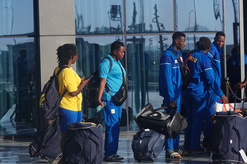 Bageze i Cairo ku wa Gatatu bavuye i Port Said aho bakiniye imikino ya gicuti itandukanye 