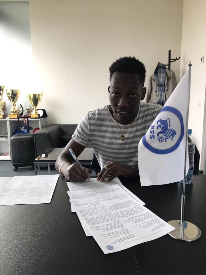 Caleb yamaze gusinya muri RFS muri Latvia