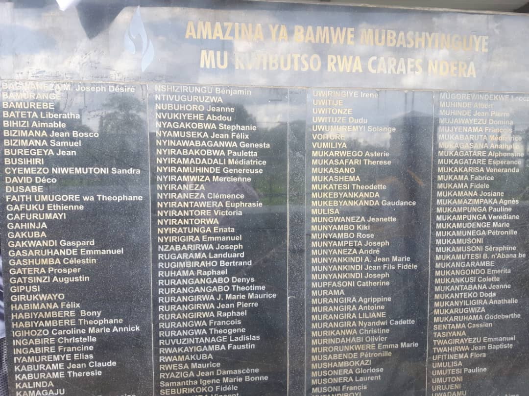 Hari amazina make y'Abatutsi biciwe i Ndera, abandi ngo ntabwo baramenyekana