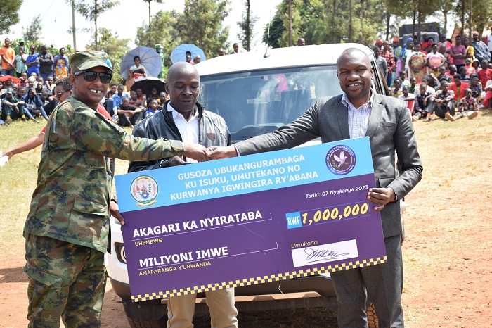 Buri Kagari kahize utundi kahembwe Miliyoni y'Amafaranga y'u Rwanda