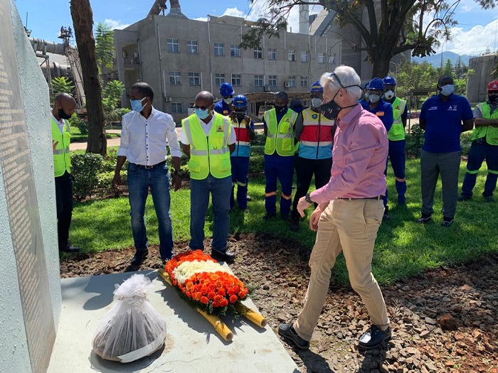 Bunamiye abari abakozi ba Cimerwa bishwe muri Jenoside