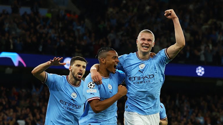 Manchester City igeze ku mukino wa nyuma wa UEFA Champions League ku nshuro ya kabiri mu mateka yayo
