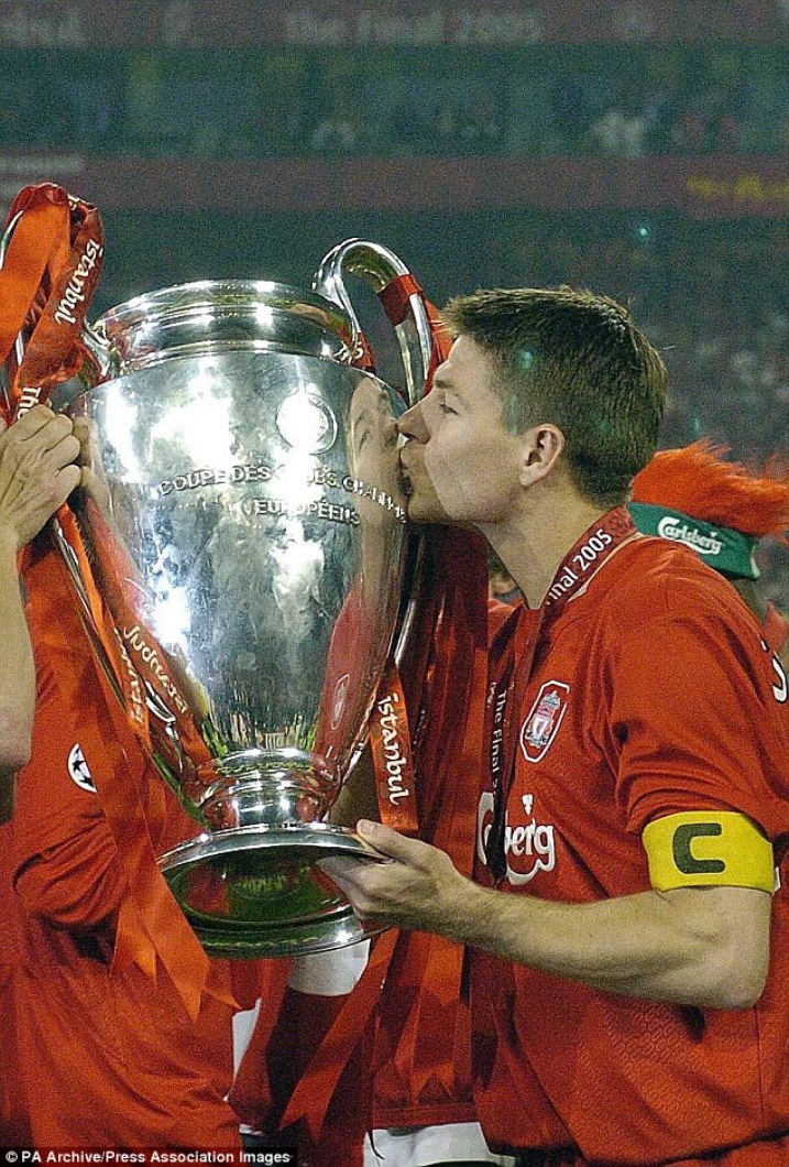 Gerrard yafashije Liverpool gutwara Champions League