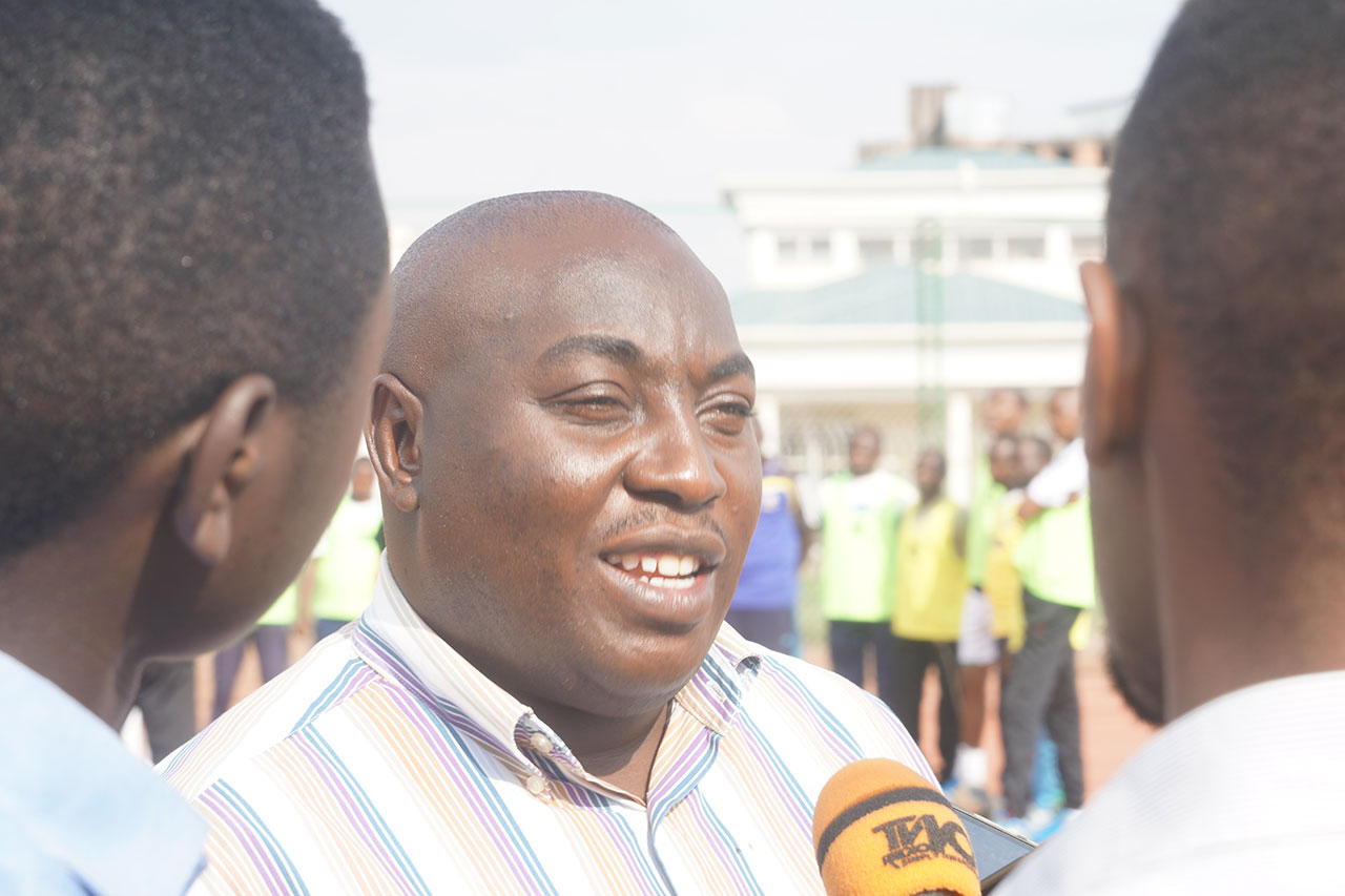 Perezida wa Ferwahand Utabarutse Theogene, asanga aya mahugurwa abatoza bo mu Rwanda bari bayakeneye cyane