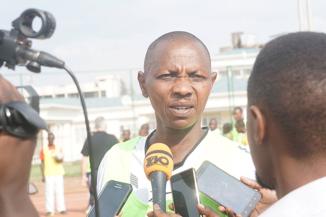 Munyangondo Pascal, umwe mu batoza ba APR Hc nawe yitabiriye amahugurwa