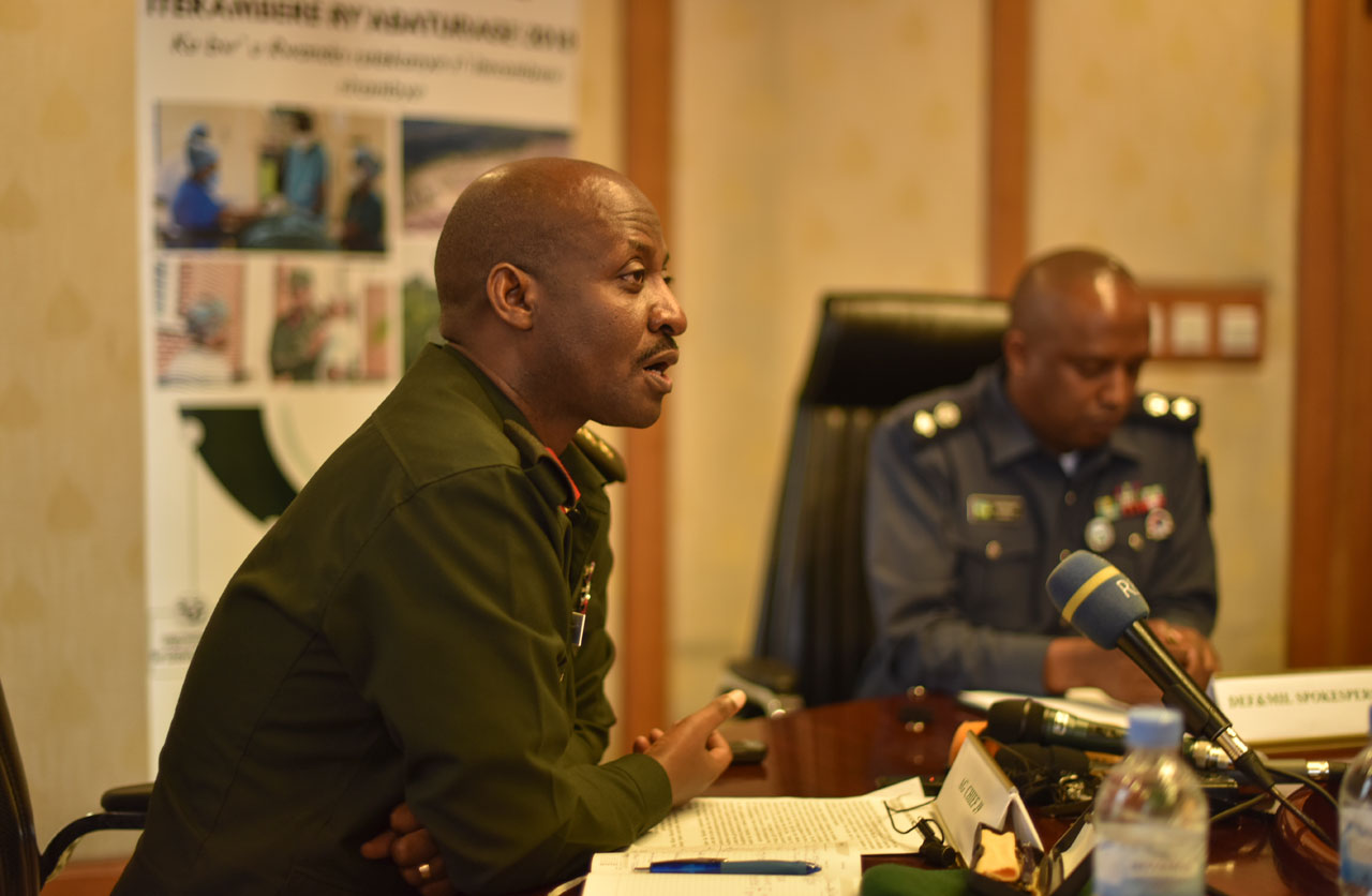 Col James Ruzibiza, umuhuzabikorwa w'Ibikorwa by'ingabo mu iterambere ry'abaturage