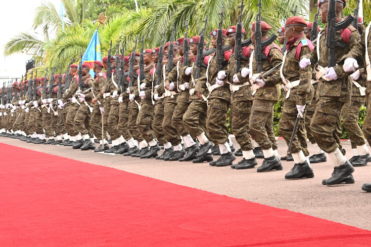 Ingabo za Cogo zari zakereye kwakira Perezida Ruto ubwo yari ageze ku kibuga cy'indege