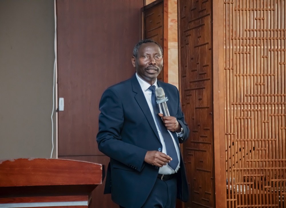 Vuningoma Faustin, Umuyobozi w'Ihuriro ry'Imiryango Nyarwanda iharanira kurengera Ibidukikije no guhangana n'Imihindagurikire y'Ibihe (RCCDN)