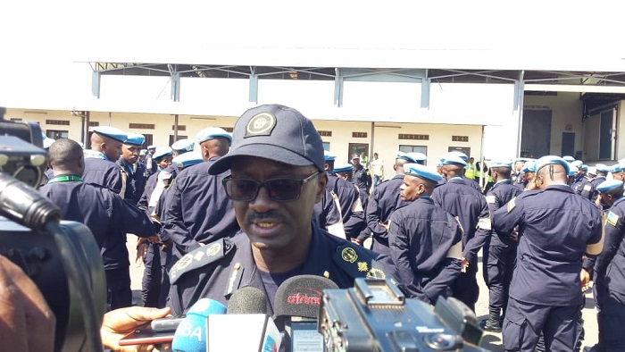 CP John Bosco Kabera yashimiye abapolisi b'u Rwanda bari mu butumwa muri Haiti