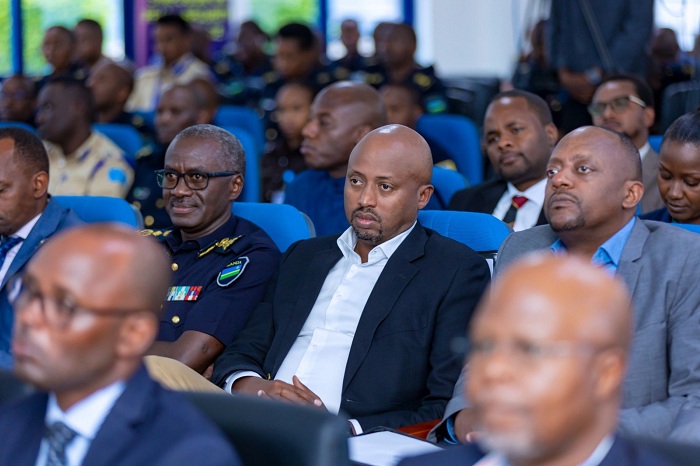 Umuvugizi wa Polisi y'u Rwanda, CP John Bosco Kabera, na we ari mu bitabiriye iyi nama