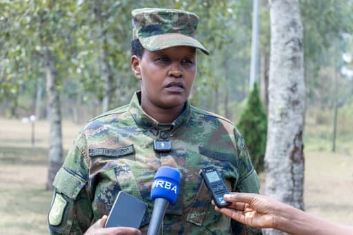 Cpt Jeannette Uwamahoro wo mu ngabo z'u Rwanda
