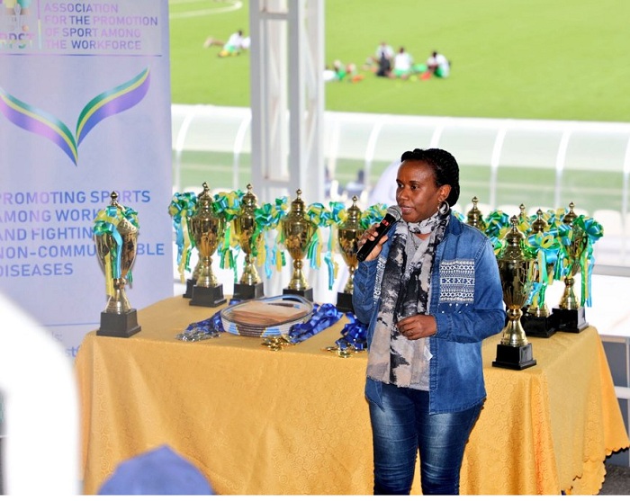 Minisitiri Kayirangwa Rwanyindo Fanfan ni we wasoje iyi mikino