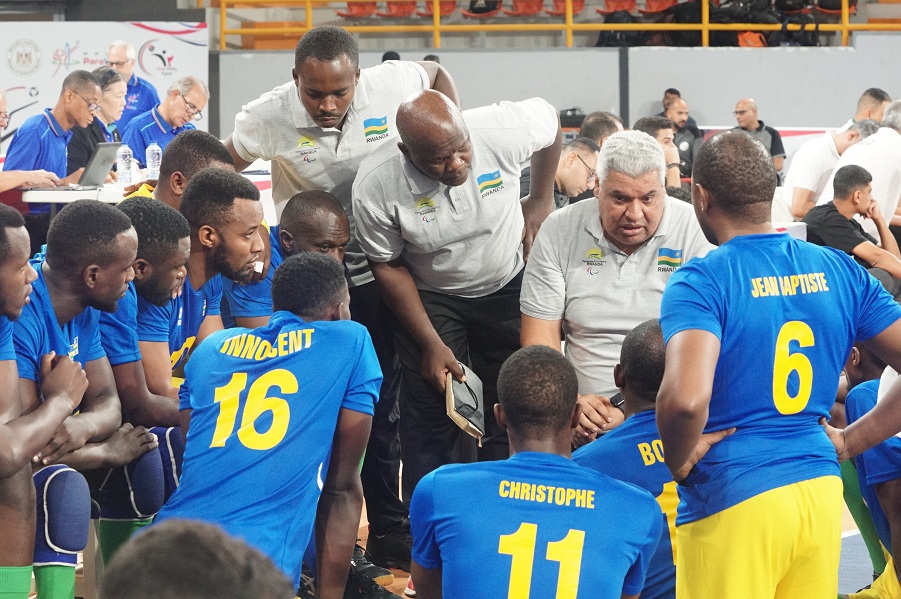 Mu bagabo ikipe y'u Rwanda izakina n'u Bufaransa bahatanira kuva ku mwanya wa 9 kugeza ku wa 13