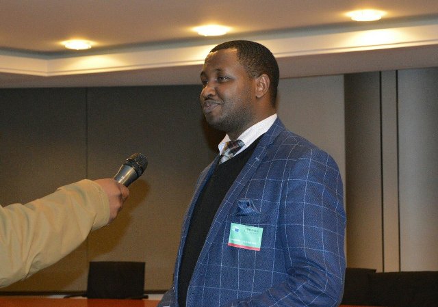 Mazimpaka Olivier Camarade uyobora GAERG yatanze ubutumwa mu nteko ya EU 