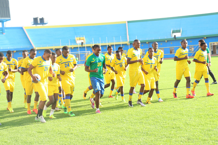 Amavubi nayo akomeje imyitozo kuri Stade Amahoro