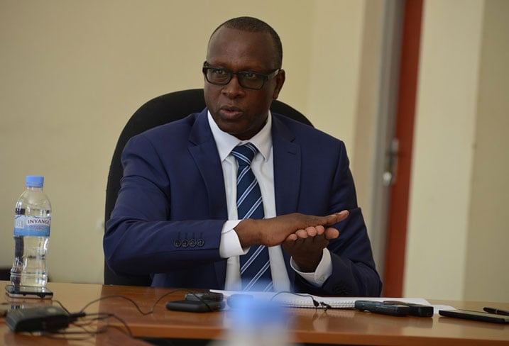 Dr Bizimana Jean Damascene Umunyamabanga nshingwabikorwa wa Komisiyo y