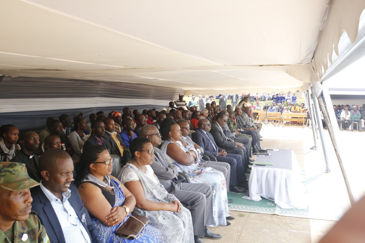 Uyu muhango witabiriwe na Perezida wa Sena Bernard Makuza,uyu muhango wanitabiriwe n