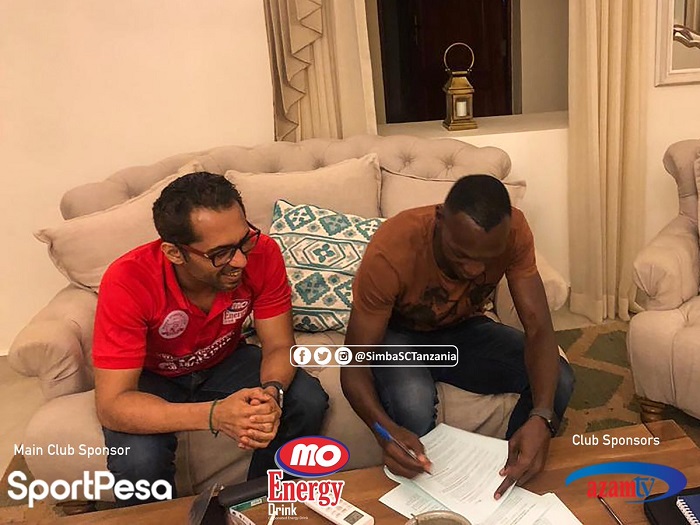 Meddie Kagere asinya amasezerano y