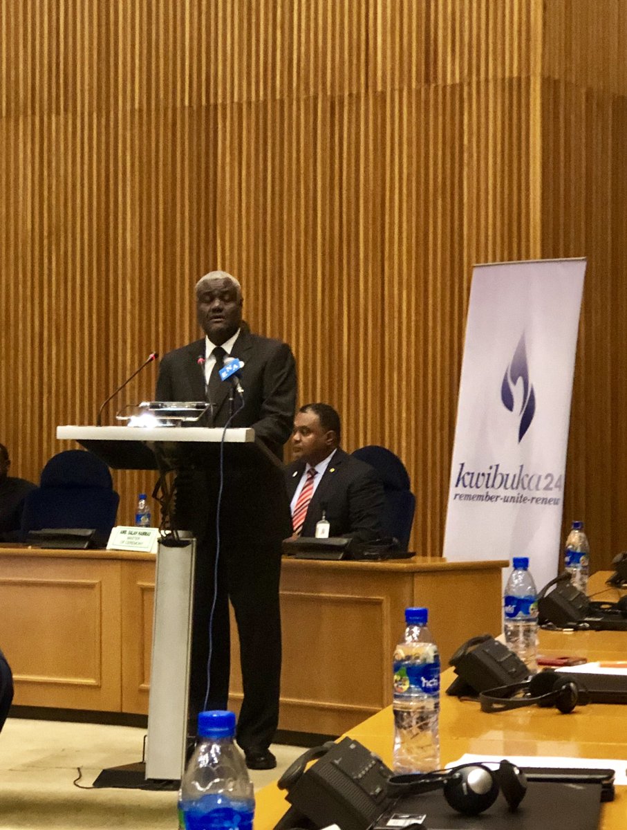 Yavuze ko Afurika ikwiye kwifatanya n'u Rwanda mu kwibuka