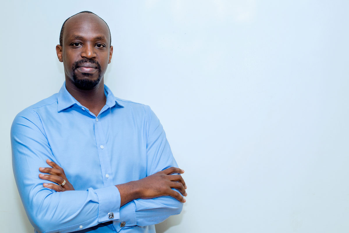 Danny Mutembe, uhagarariye uruganda Copper Pharma mu Rwanda