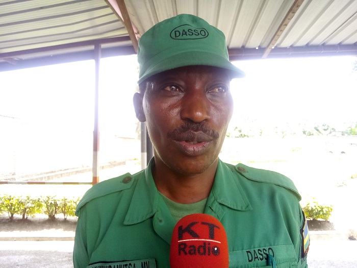 Munyandamutsa Venant, umuyobozi w'urwego DASSO mu karere ka Musanze