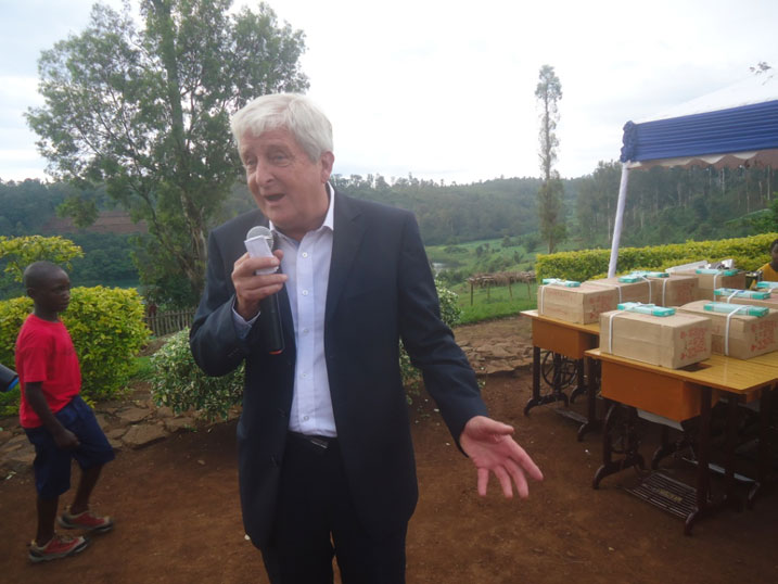 David Chaplin yatangaje ko azakomeza kuba hafi y'abarangije kwiga imyuga kugira ngo ubuzima butabananira bagasubira mu muhanda.