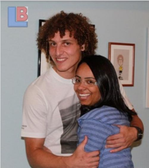 David Luiz na Mushiki we Isabelle Moreira Marinho