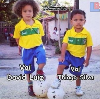 David Luiz na Thiago Silva babanye kuva kera bakiri abana bato