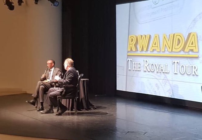 Perezida Kagame yanatanze ikiganiro ku Rwanda no ku iterambere rya Afurika